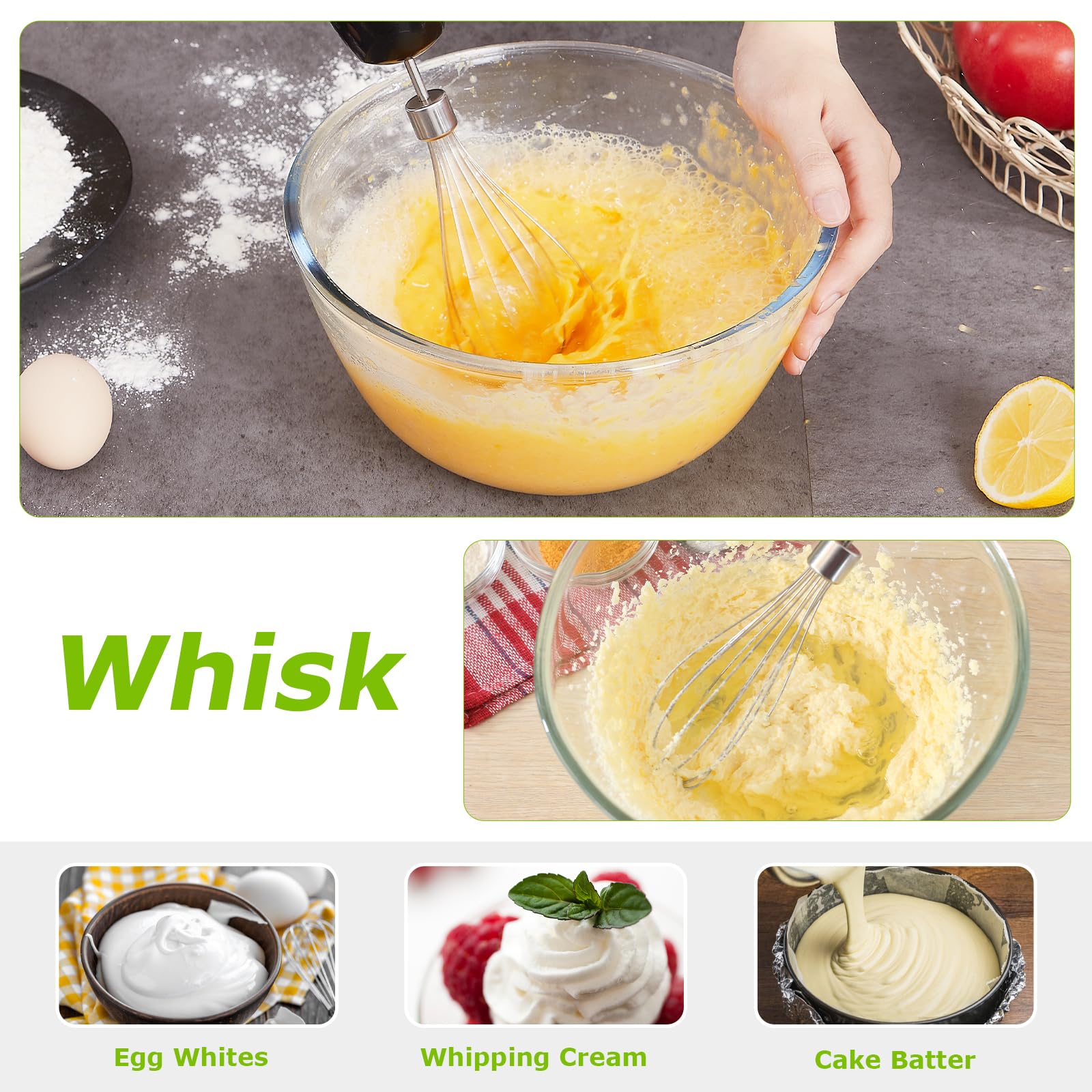 Bonsenkitchen 17oz chopper bowl attachment for chopping herbs and nuts