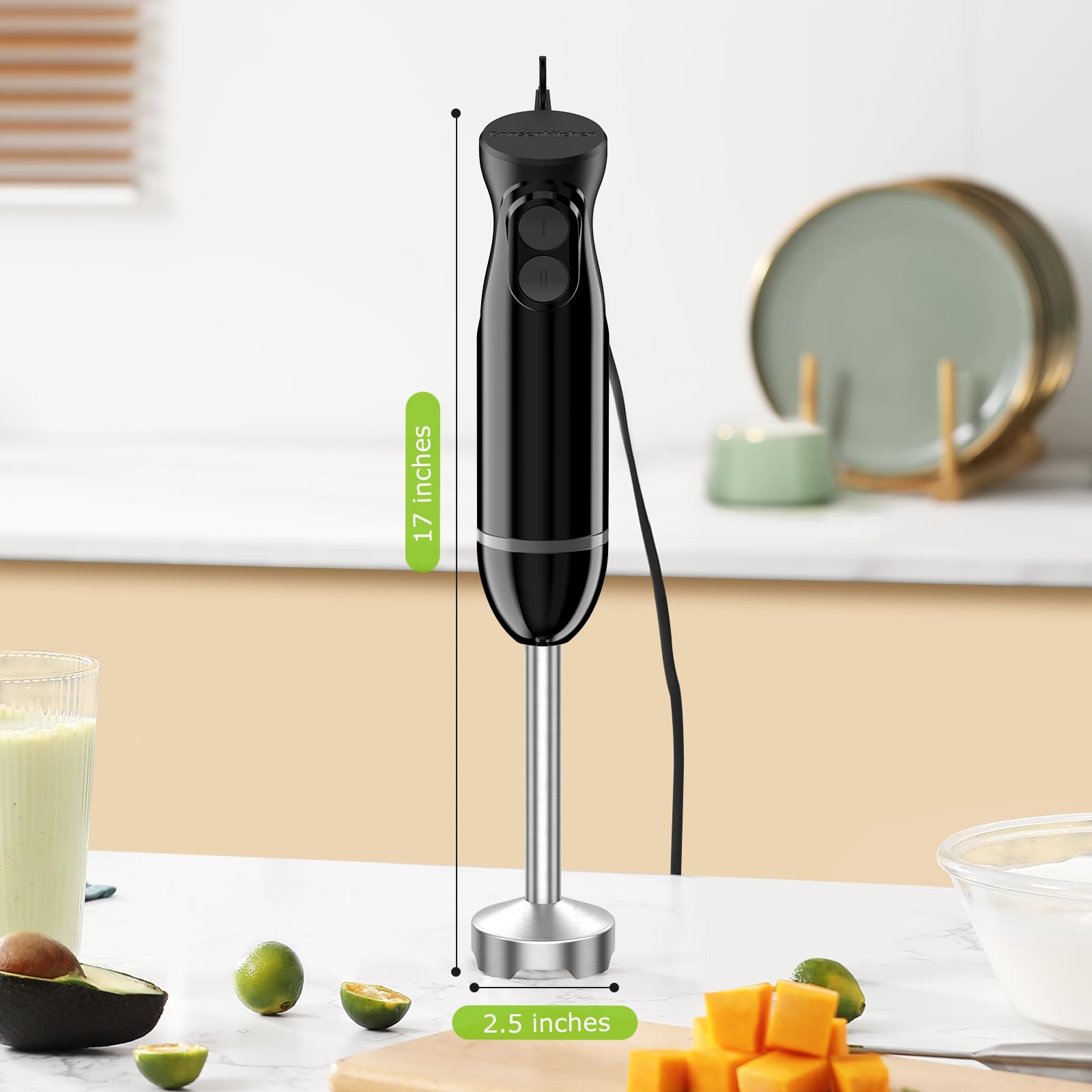 Bonsenkitchen baby food blending helps prepare fresh purees for little ones