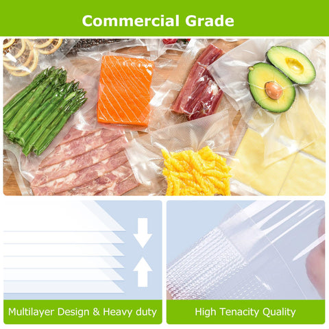 Bonsenkitchen BPA-free bags with deep seal channels for freshness