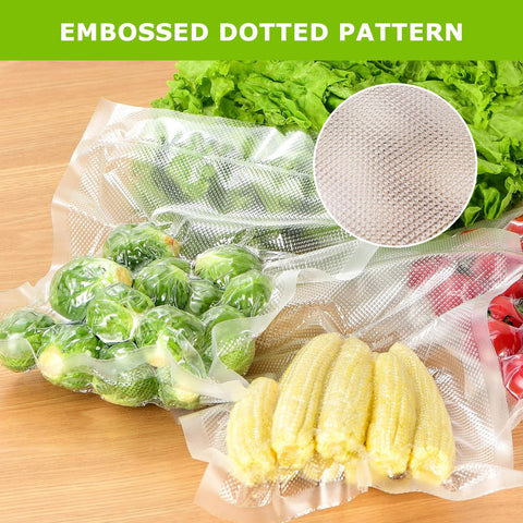 Bonsenkitchen bag with deep air passages preserves moisture and freshness