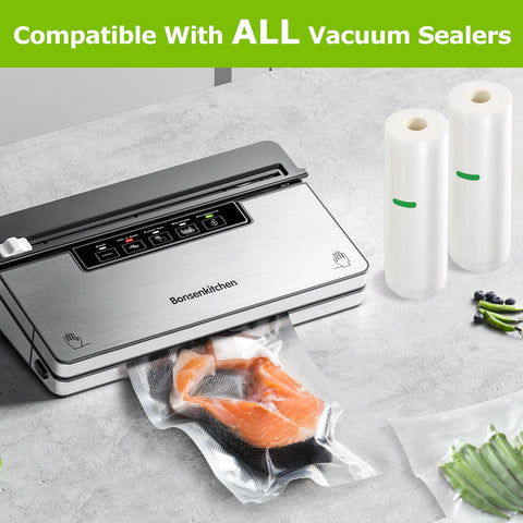 Bonsenkitchen embossed air-removal channels maximize freshness