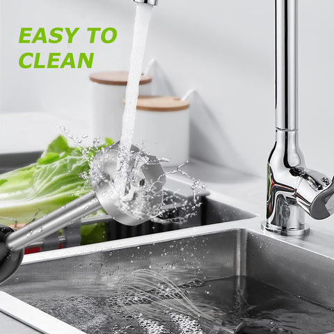 Ergonomic Bonsenkitchen handle ensures comfortable one-handed operation.