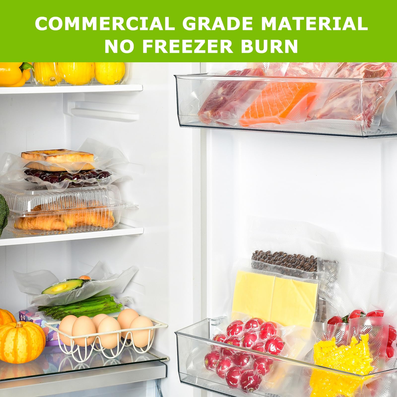 Bonsenkitchen bag ideal for meal prep and portioning bulk items