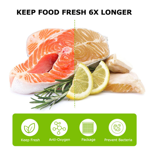 Ready-to-use Bonsenkitchen bags save time during leftovers and batch cooking.