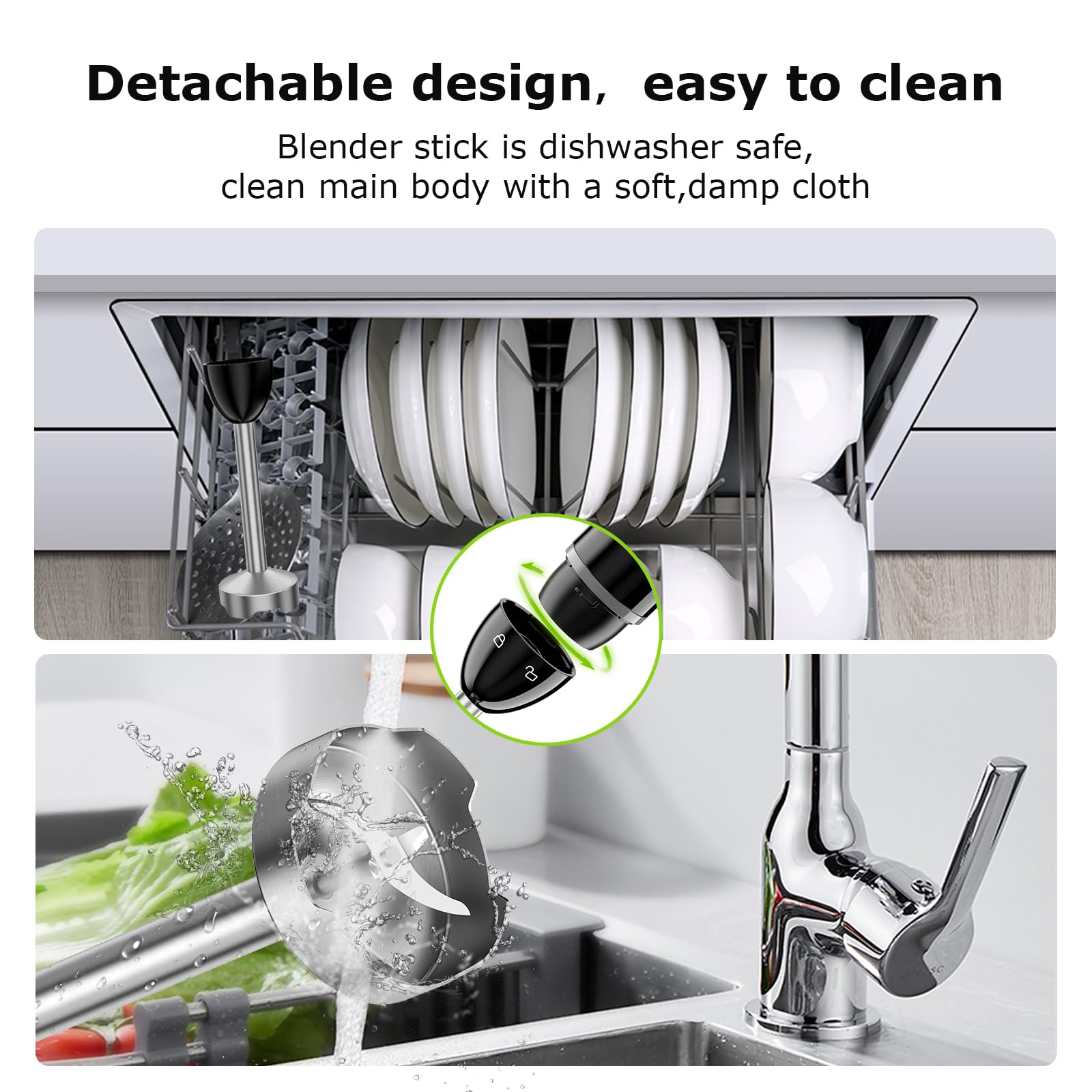 Bonsenkitchen blender creates silky soups, smoothies, and sauces