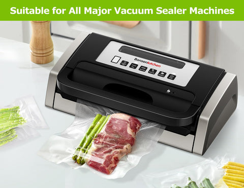 Bonsenkitchen bags ideal for microwaving, freezing, boiling, and reuse