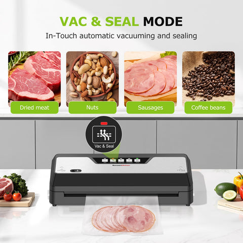 Bonsenkitchen sealer display highlighting four modes for versatile sealing.