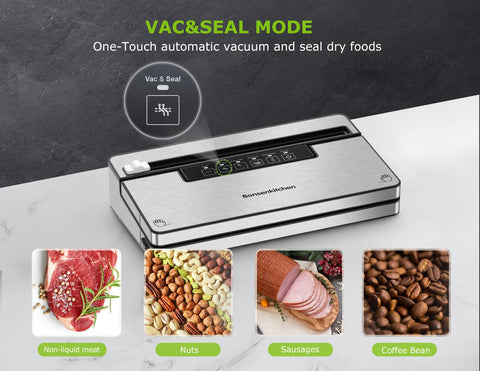 Bonsenkitchen five-modes display enables versatile settings for different foods.
