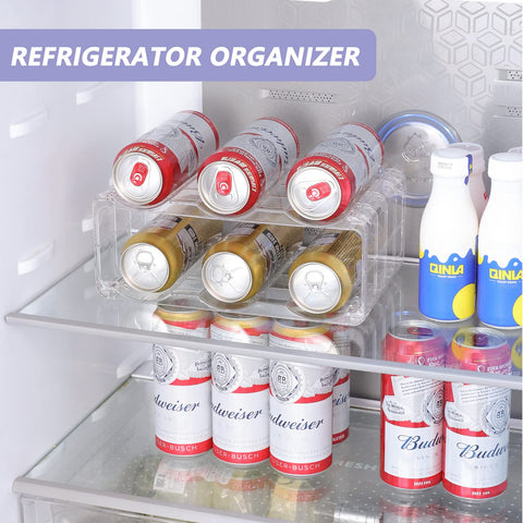 Versatile organizer for wine, beer, or water bottles in kitchen