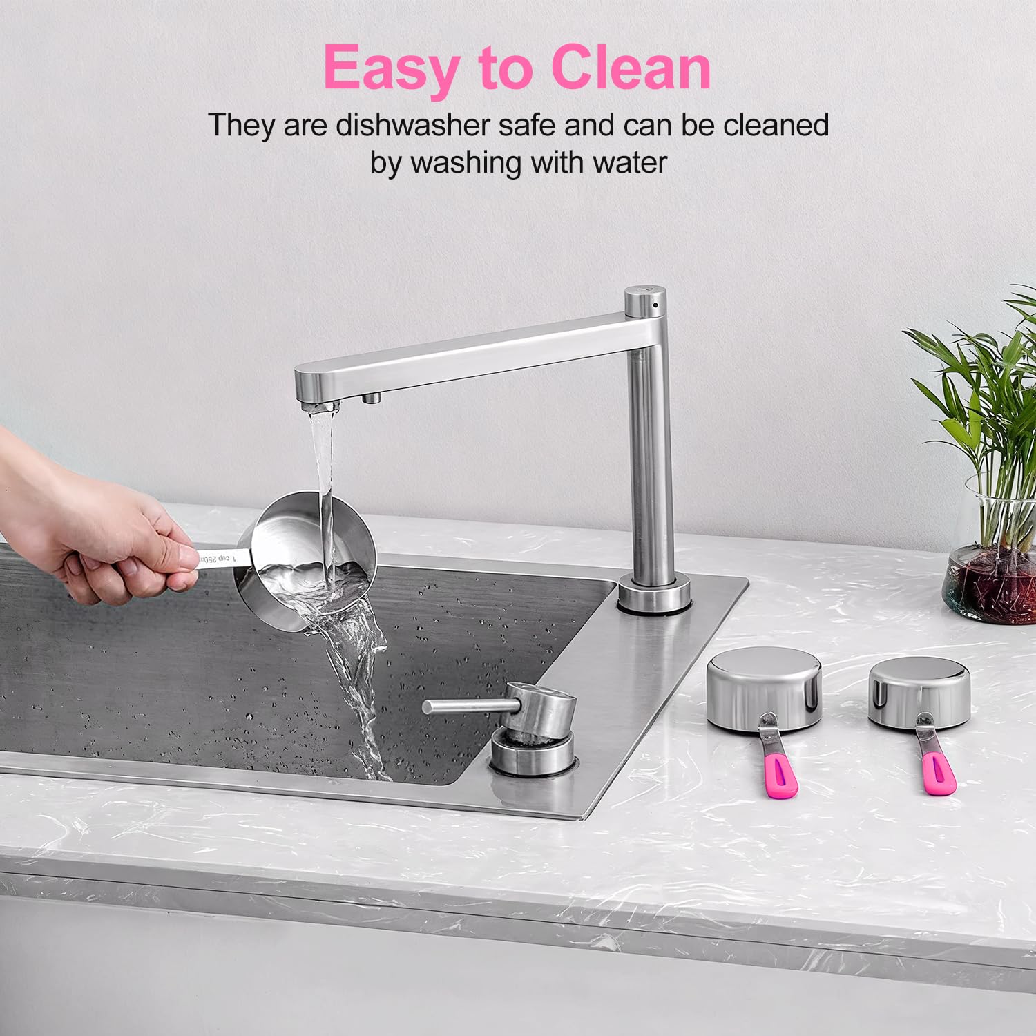 Bopei 10-piece set covers common measurements for baking and cooking.