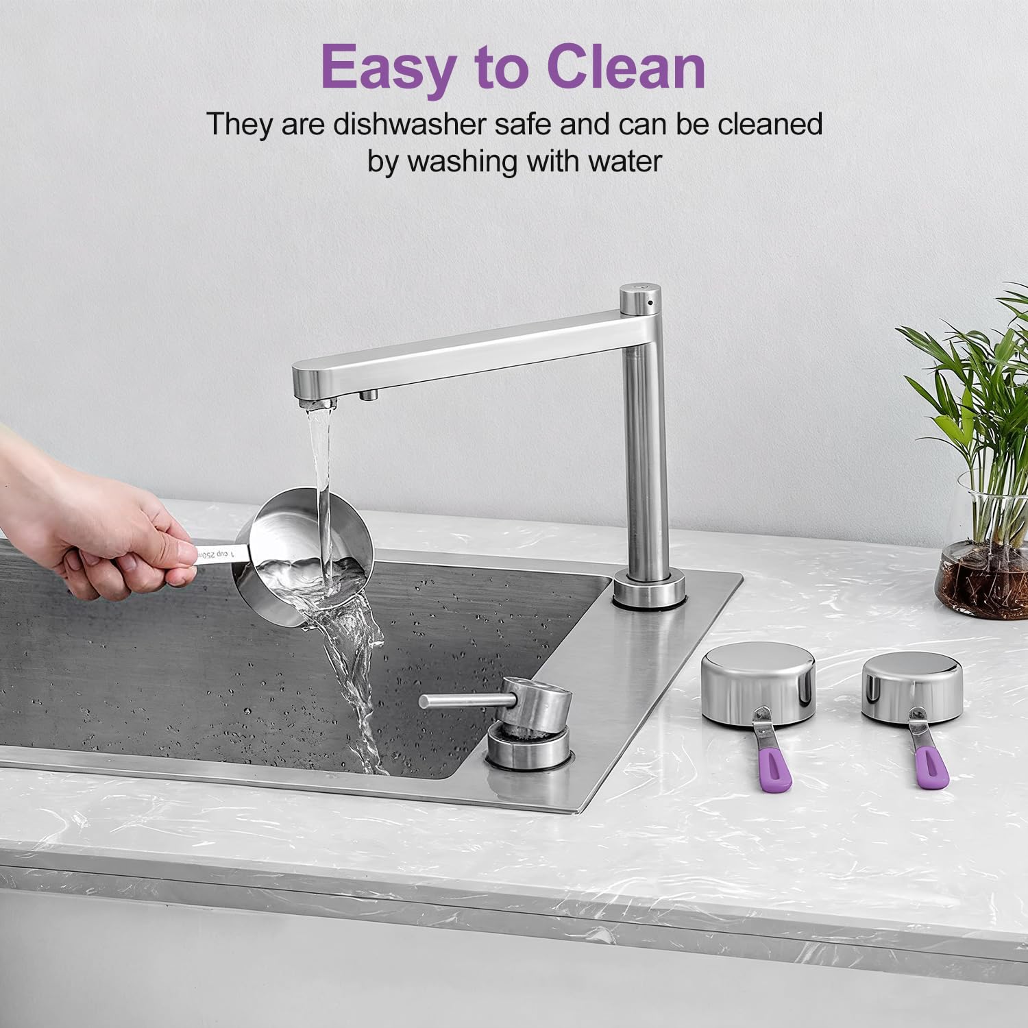 Bopei stainless steel close-up highlights durable rust-resistant finish.