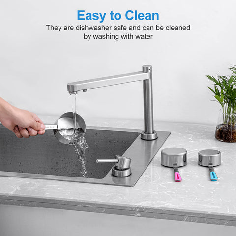 Bopei 1 Tbsp spoon in vibrant color for precise dry and liquid measurements.