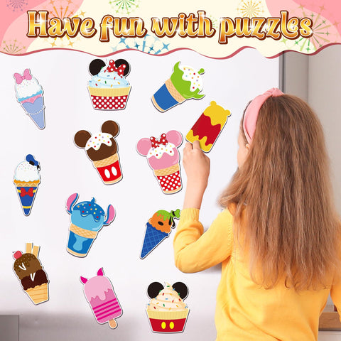 BOpusail fridge decor magnet showcases cute ice cream mouse details for holidays.