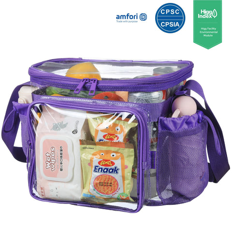 BORMELUN shoulder-strap lunch bag for easy hands-free carrying