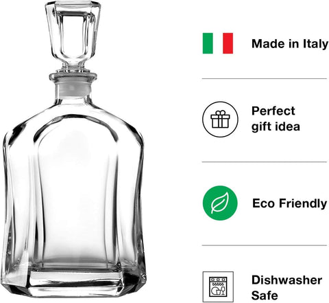 Bormioli Rocco Capitol brandy decanter suited for elegant gifting