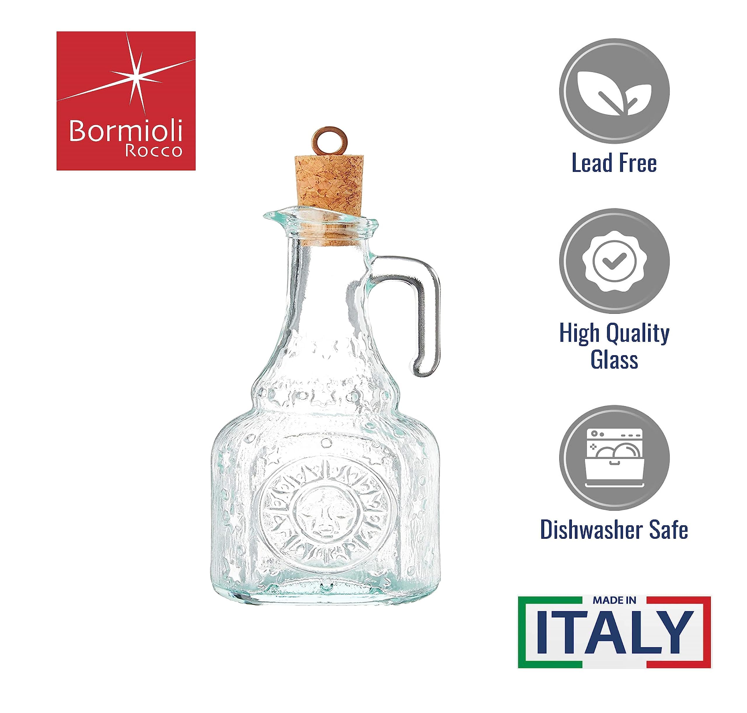 Bormioli Rocco Helios oil bottle pour spout for controlled drizzle