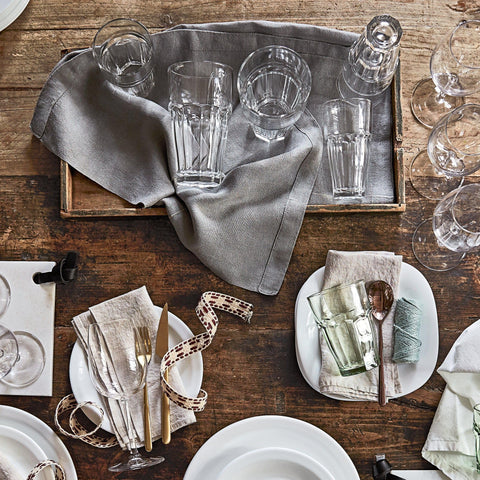 Dishwasher-safe Rock Bar glassware from Bormioli Rocco