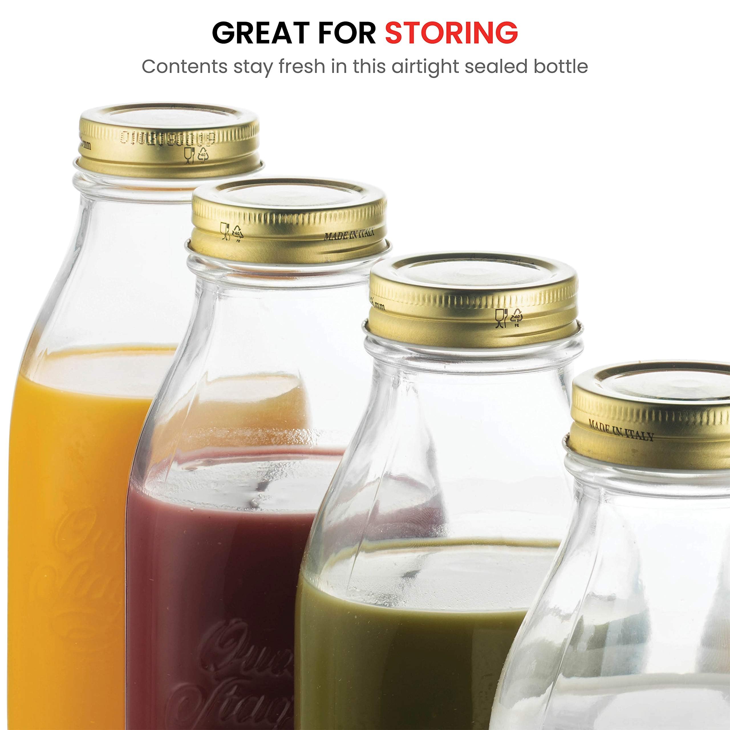 Bormioli Rocco Quattro Stagioni 400ml jar with lid for DIY preserves.