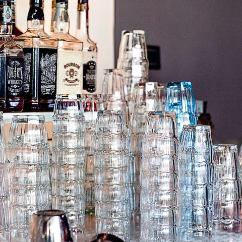 Bormioli Rocco Rock Bar glass blends Italian design with modern bar needs.