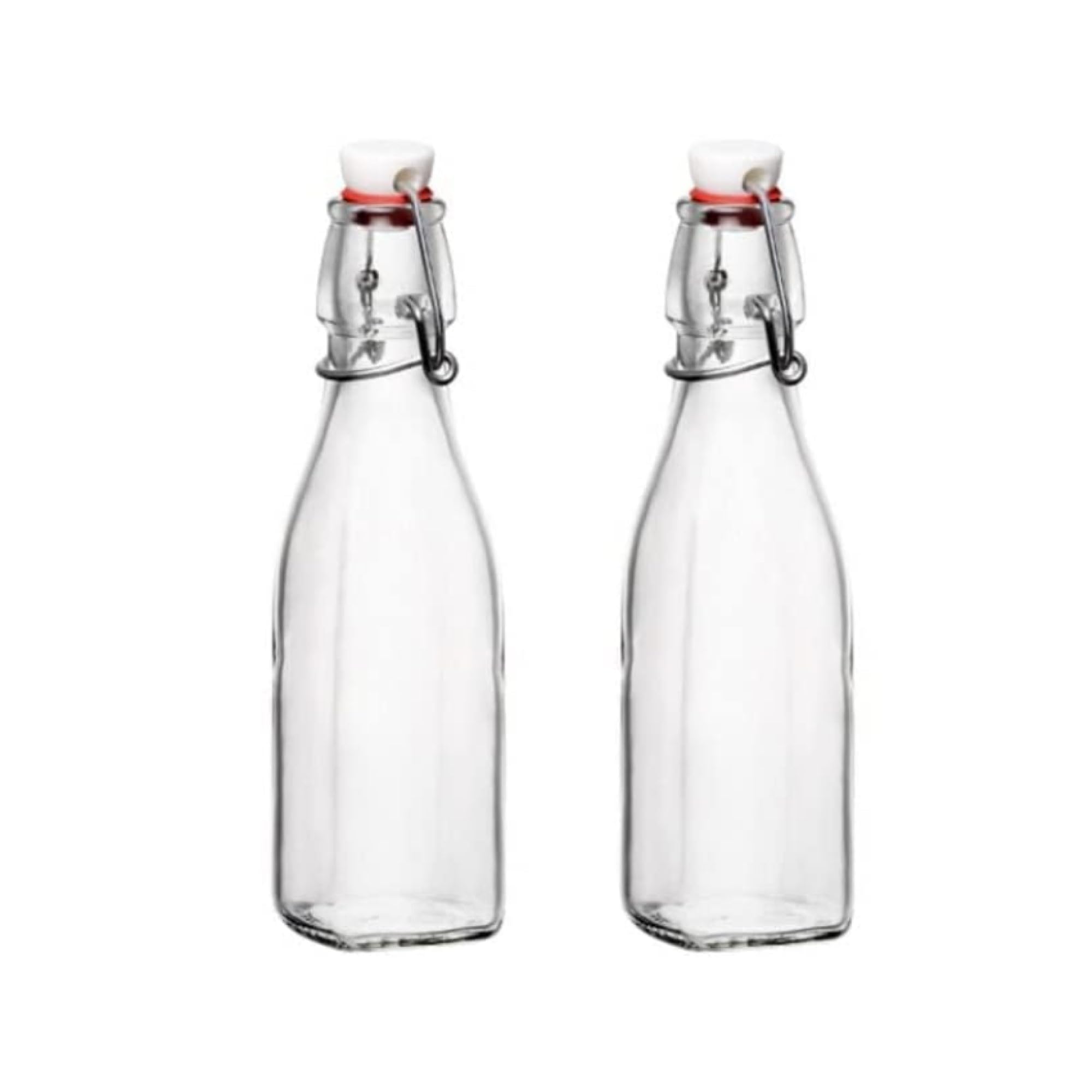 Bormioli Rocco Swing Top bottle front view 8.5 oz for dressings.