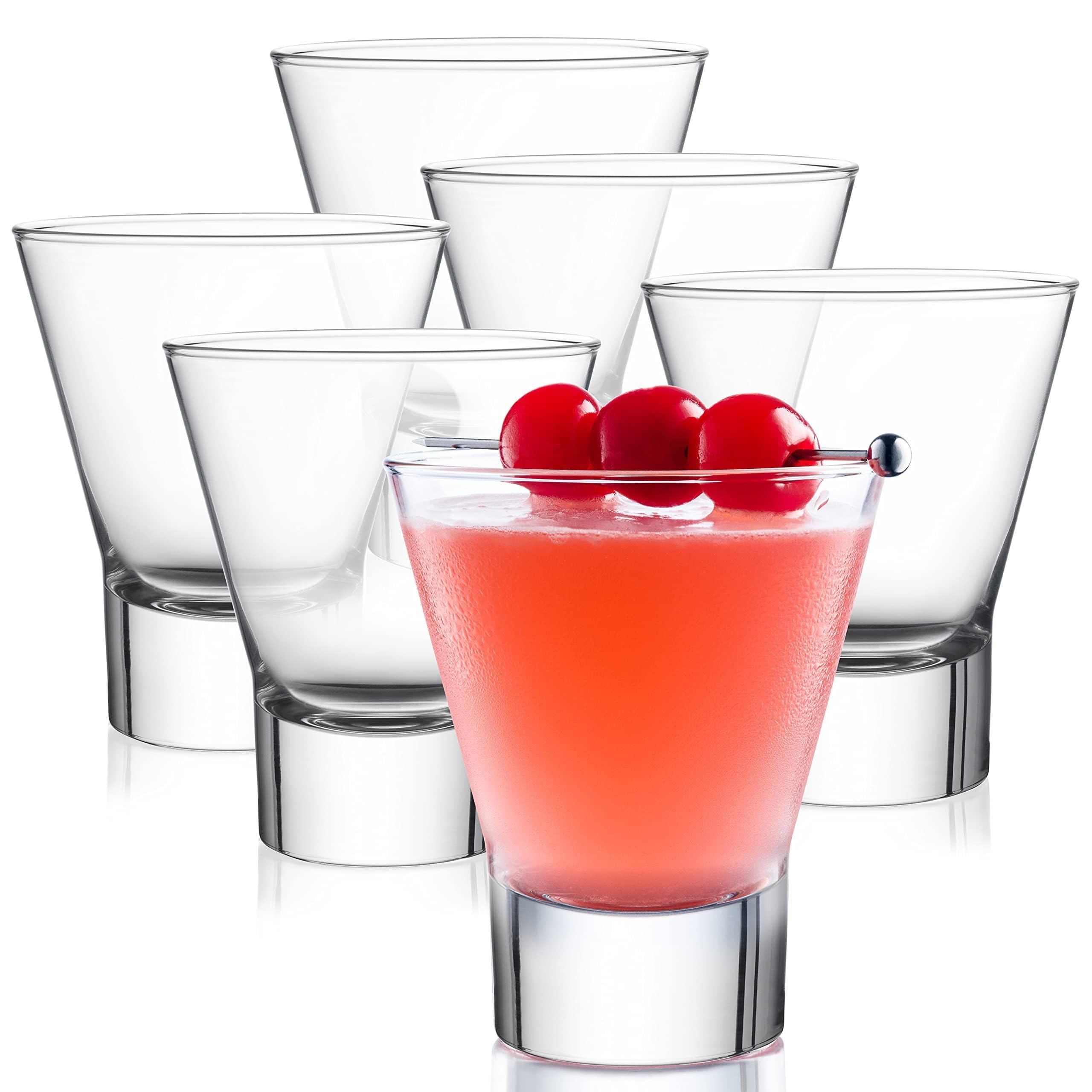 Bormioli Rocco Ypsilon pre-dinner glasses set of six for elegant cocktails