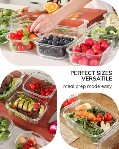 BOROHOUSE versatile temperature range supports freezing, baking, and reheating.