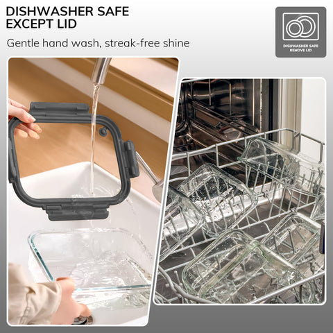 BOROHOUSE microwave-safe container for quick reheats and meals.