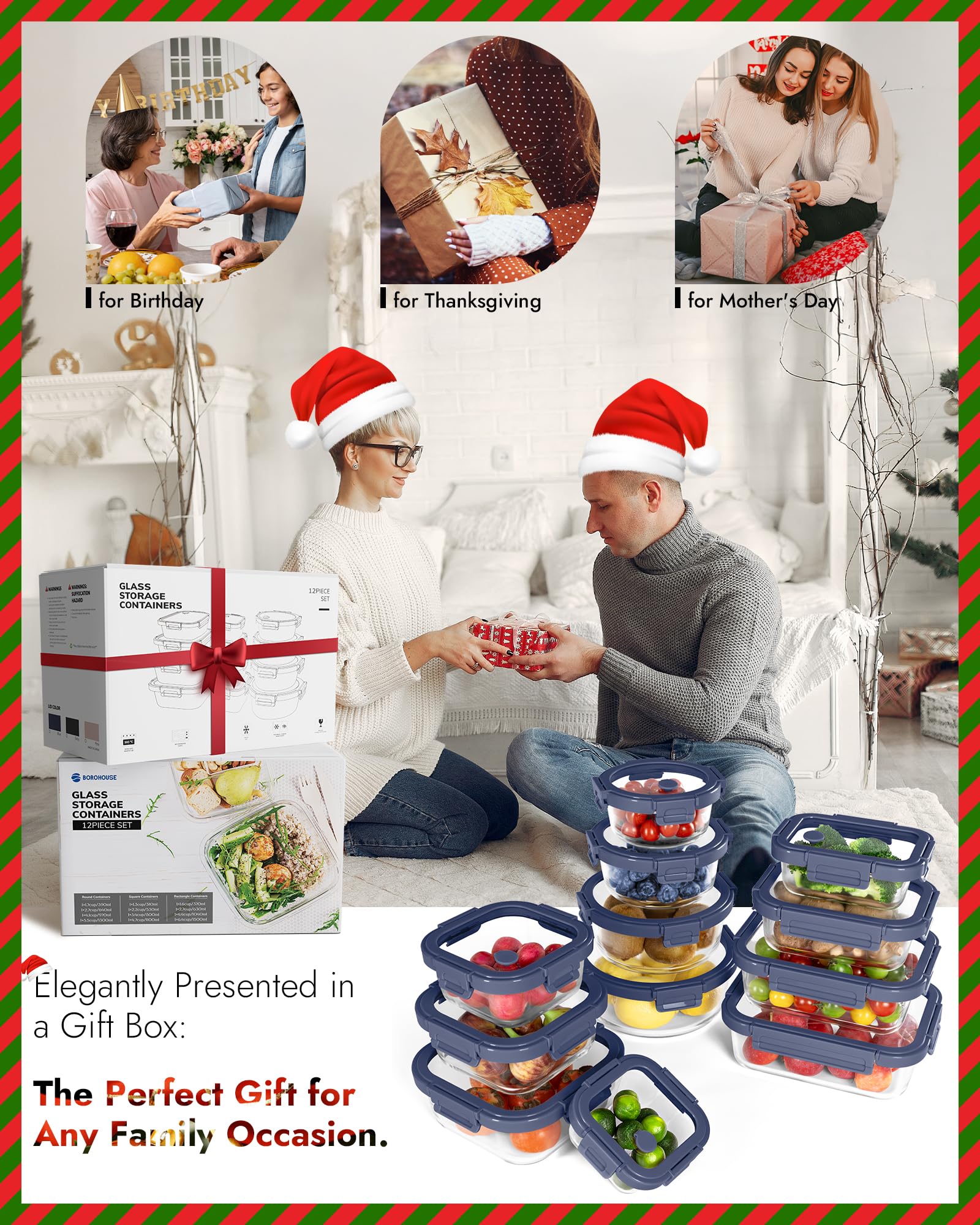 BOROHOUSE perfect for meal prep, leftovers, and on-the-go lunches.