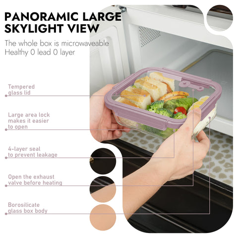 Stackable BOROHOUSE containers saving pantry space.