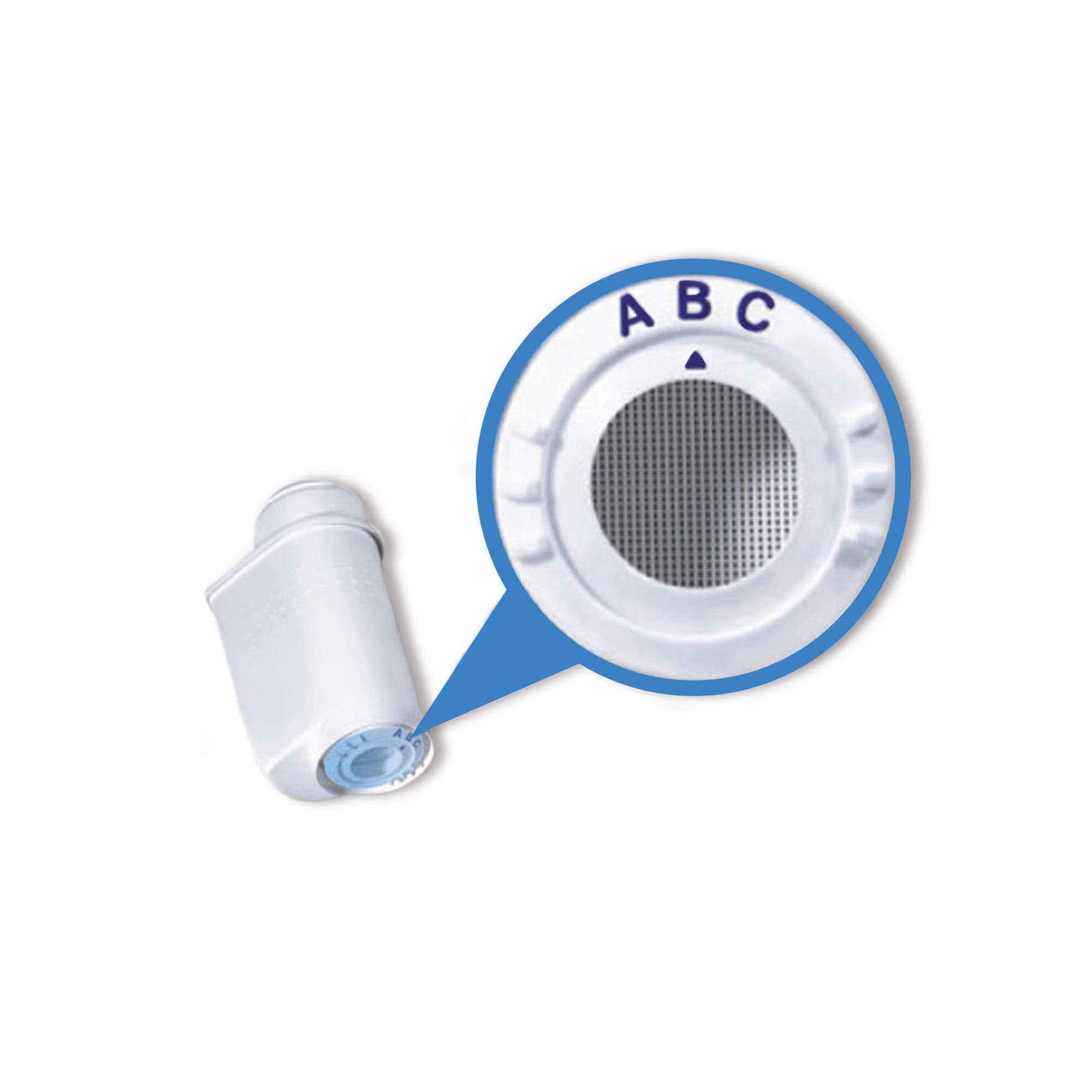 Bosch Brita Intenza TCZ7003 filter illustrating water hardness adjustment for better extraction