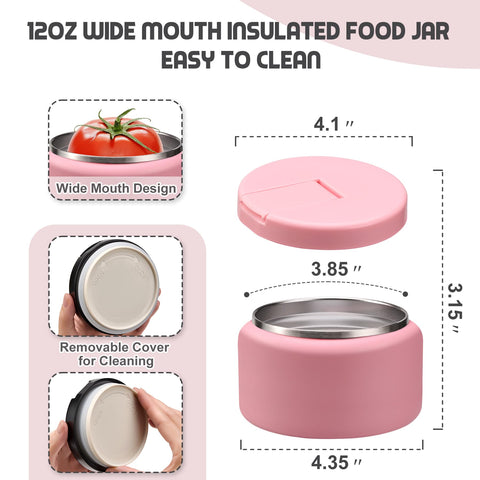 BOSEDSANG wide-mouth opening for easy filling and cleaning.