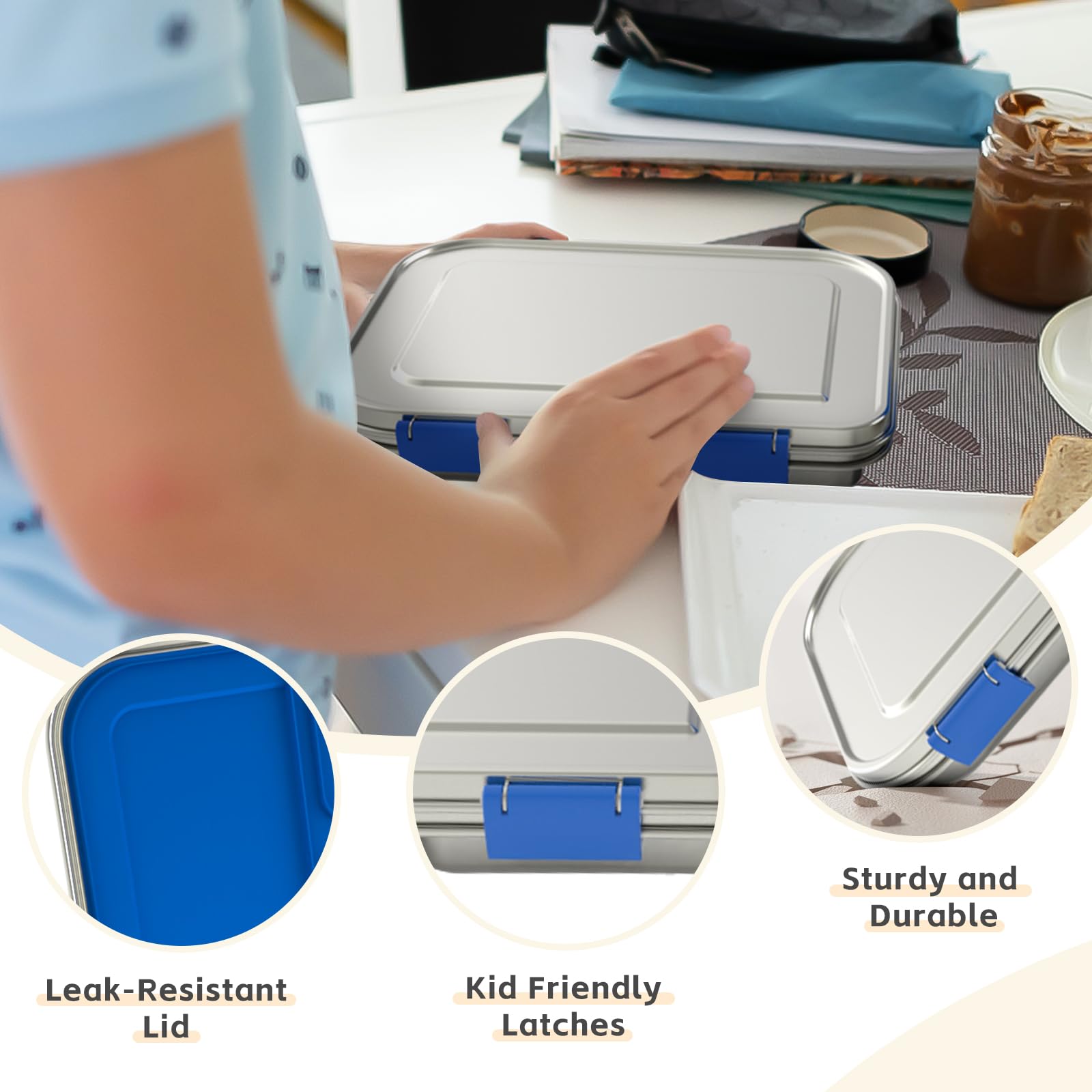 BOSEDSANG durable, sleek design with smooth edges for kid-friendly use.