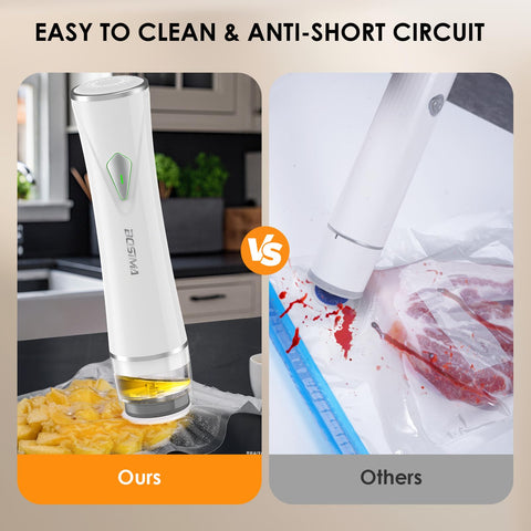 BOSIMIA cordless sealer is ideal for travel and camping
