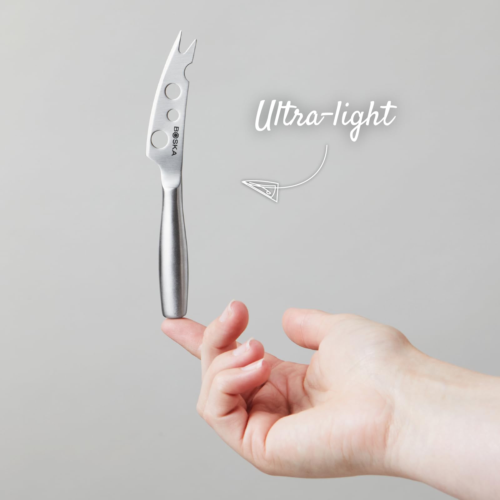 Boska cheese tools with a 10-year warranty.