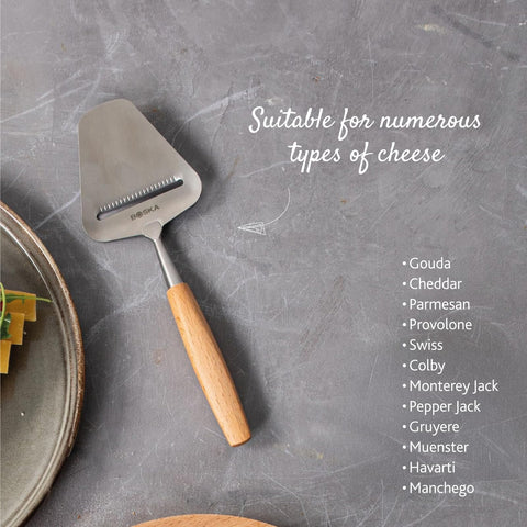 Boska Amigo uses BSF non-stick treatment for easy slicing.