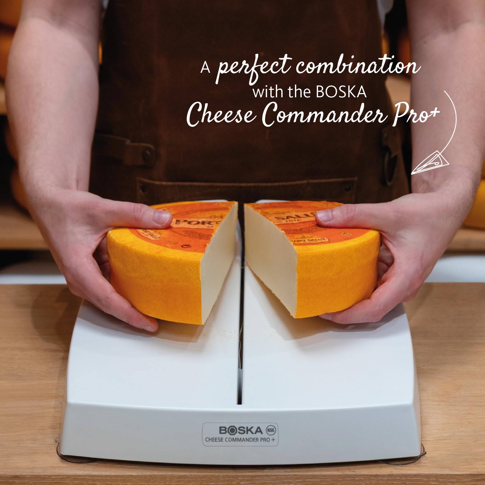 Packaging of BOSKA Cheese Commander Pro wires with branding