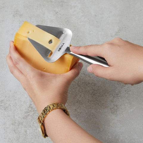 Boska Copenhagen cheese slicer handles citrus with ease for fresh prep.