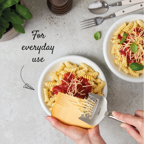 BOSKA grater as a compact, versatile kitchen tool for quick shredding.