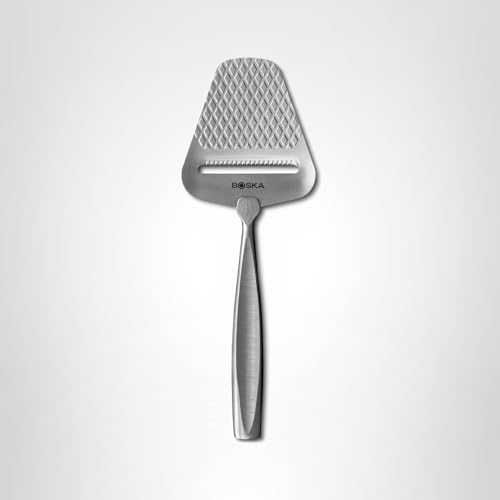 Boska Monaco+ ideal for semi-hard to hard cheeses like cheddar and parmesan.