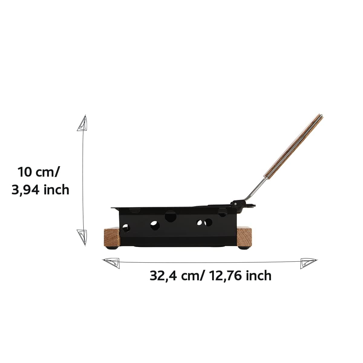Boska Oslo stainless steel with oak frame blends durability and style for cheese lovers.