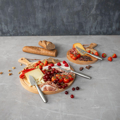 BOSKA stainless-steel cheese knives for durable, precise cheese handling.