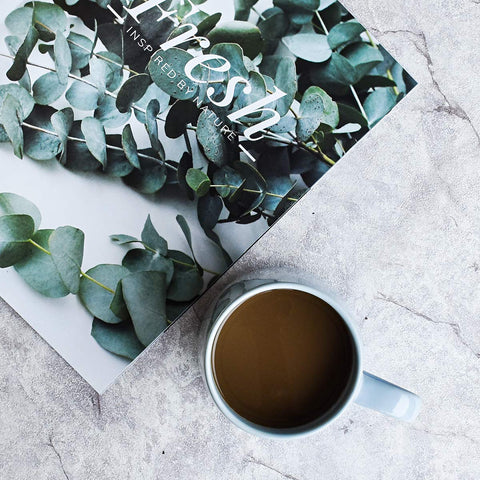 Bosmarlin classic blue mug with timeless design for home or office