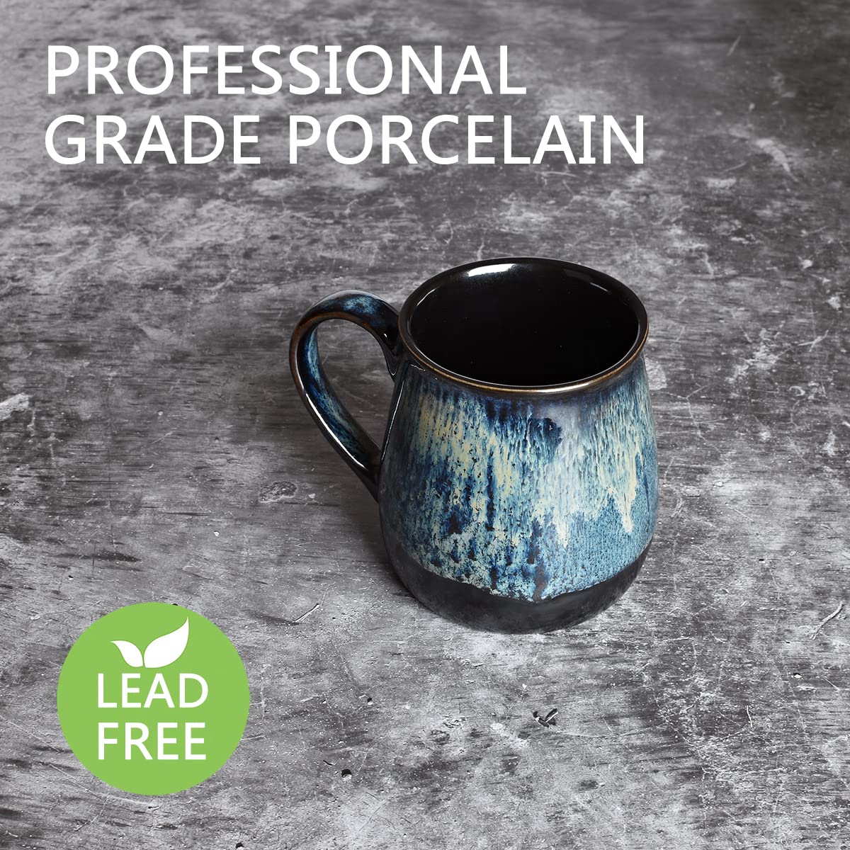 Bosmarlin mug held in hands, warm tea or coffee experience for cozy breaks.