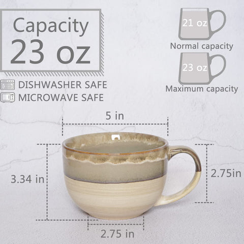 Sturdy Bosmarlin ceramic construction offers durable mugs for daily use.