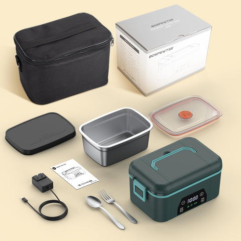 BOSPEWTSE on-the-go dining scenarios fit professionals and travelers seeking hot meals.