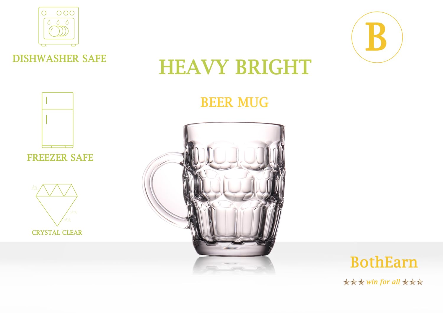 BothEarn dimpled mug texture close-up highlights grip