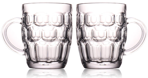 BothEarn pint dimpled mug front view for home bar style