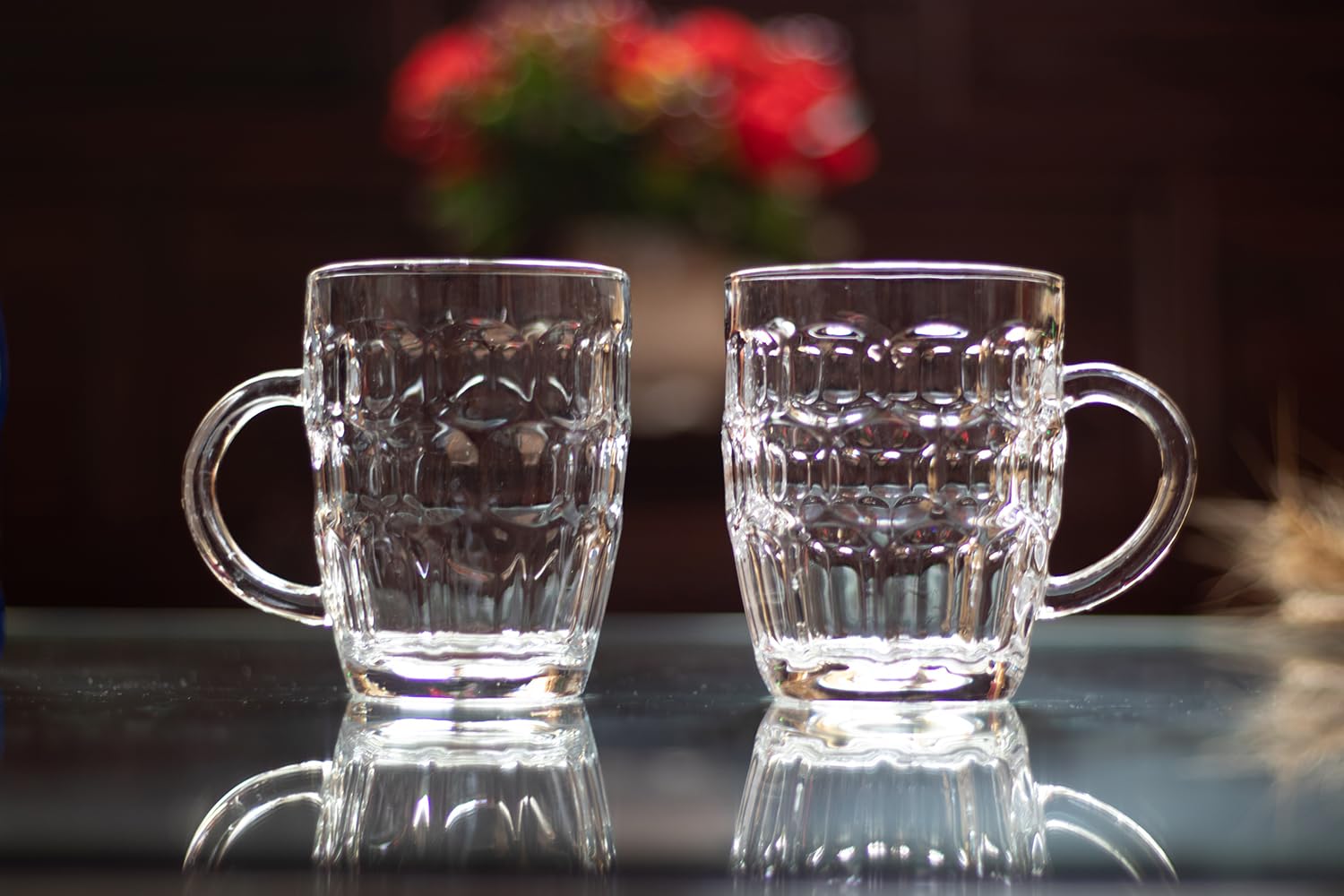 BothEarn pint mugs set enhances home bar or party display.