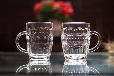 BothEarn pint mugs set enhances home bar or party display.