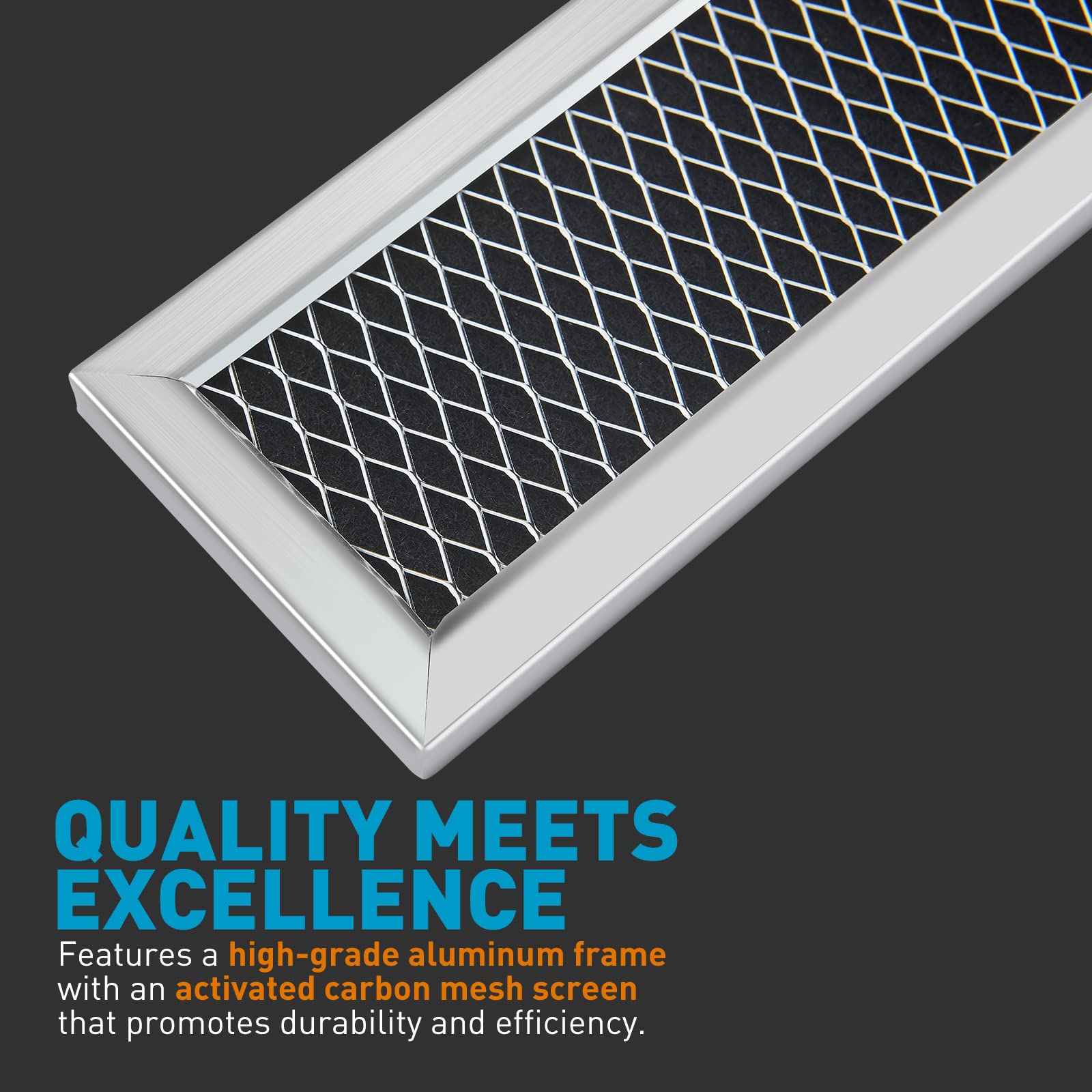 BOTNA WB02X11550 microwave charcoal filter image5 supports GE, Frigidaire, Bosch compatibility